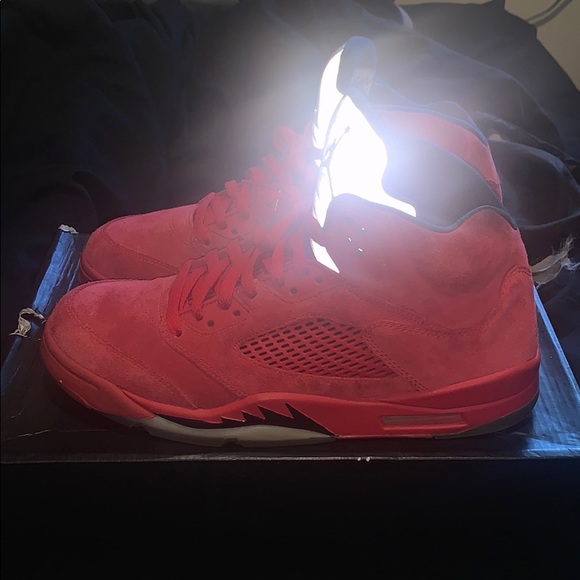 Retro 5 suede condition 9/10 - Picture 2 of 5